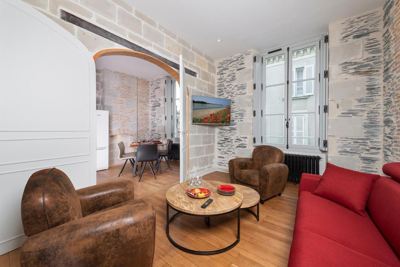 Hyper Centre 16 Rue Valdemaine Apartment Angers Ruang foto