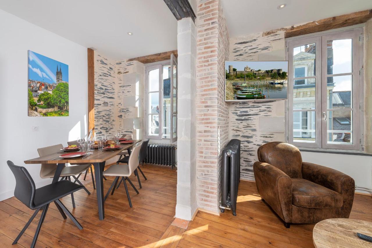 Hyper Centre 16 Rue Valdemaine Apartment Angers Bagian luar foto